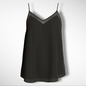 1.STATE CHIFFON INSET TANK